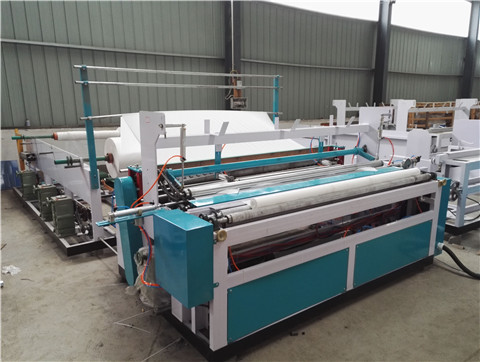 [江蘇鹽城] 全自動壓花衛(wèi)生紙加工設備